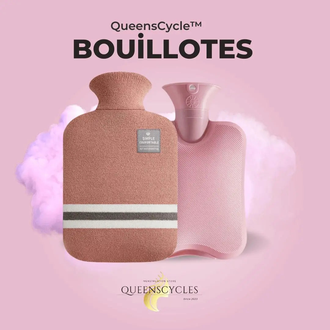 QueensCycles™-Bouillote douleurs de menstruation et endométriose