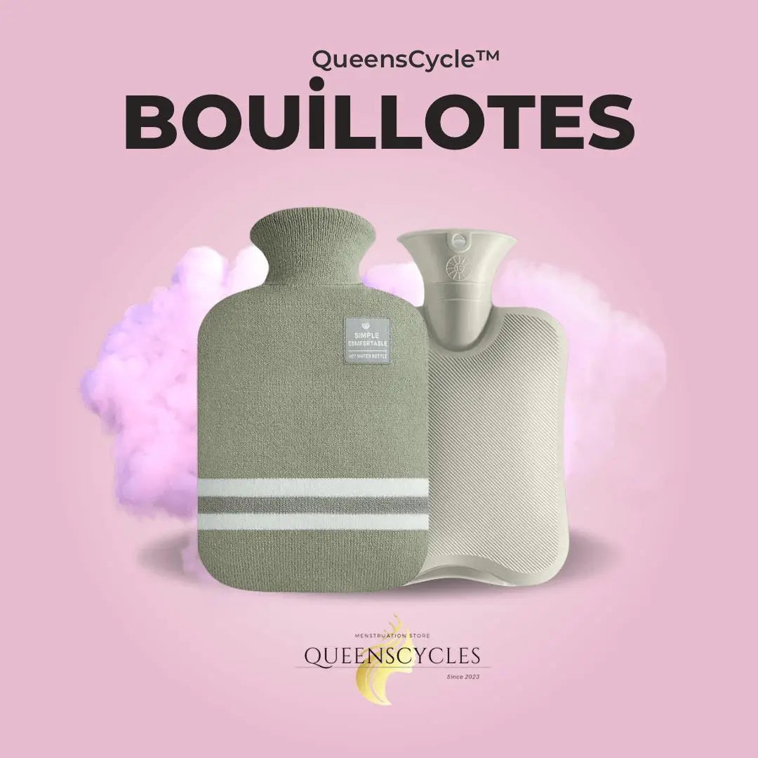 QueensCycles™-Bouillote douleurs de menstruation et endométriose