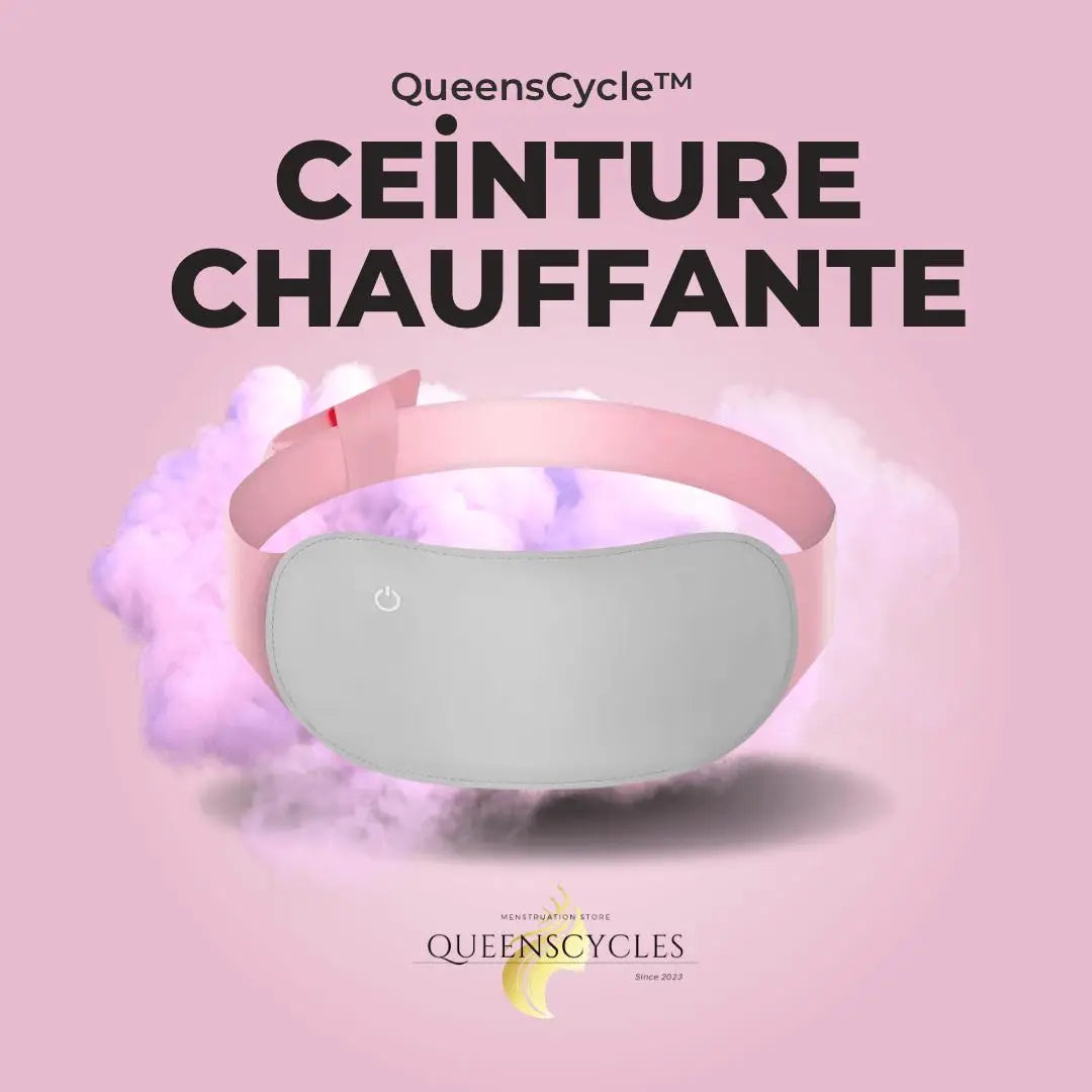 QueenCycle™-Ceinture chauffante massant douleurs menstruel