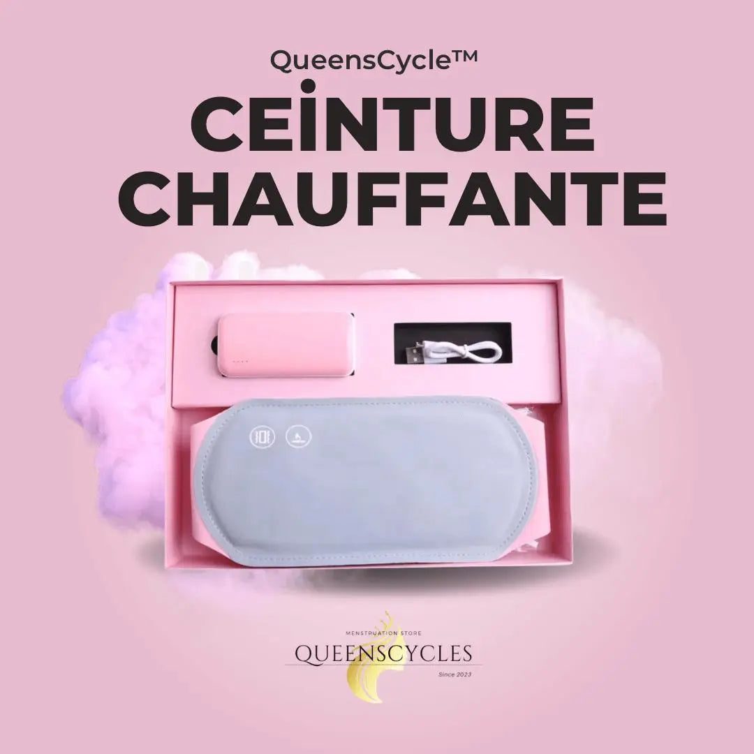 QueenCycle™-Ceinture chauffante massant douleurs menstruel