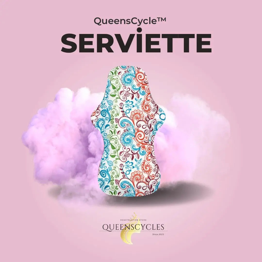 QueensCycle™-Serviettes réutilisables