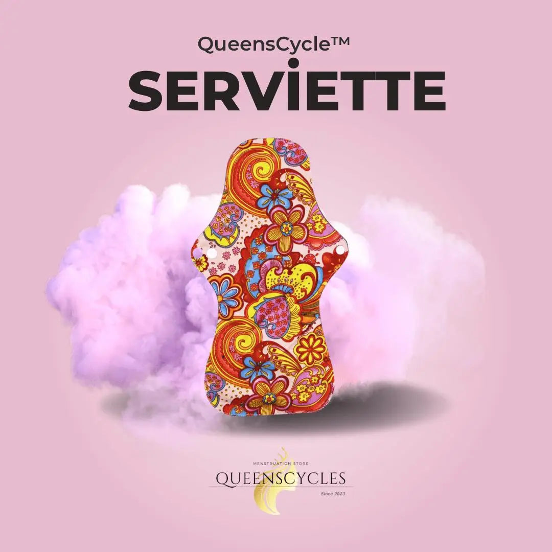 QueensCycle™-Serviettes réutilisables