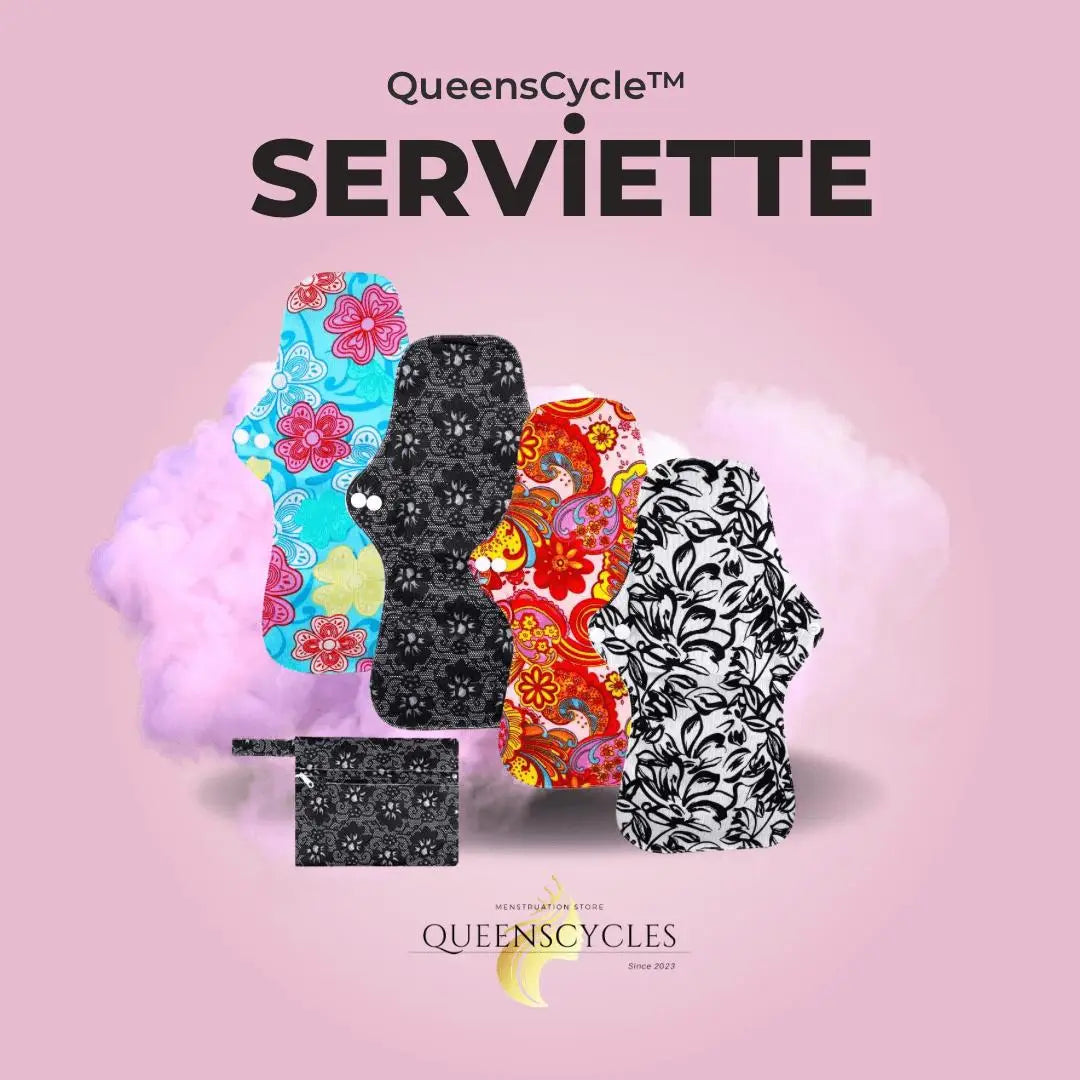 QueensCycle™-Serviettes réutilisables